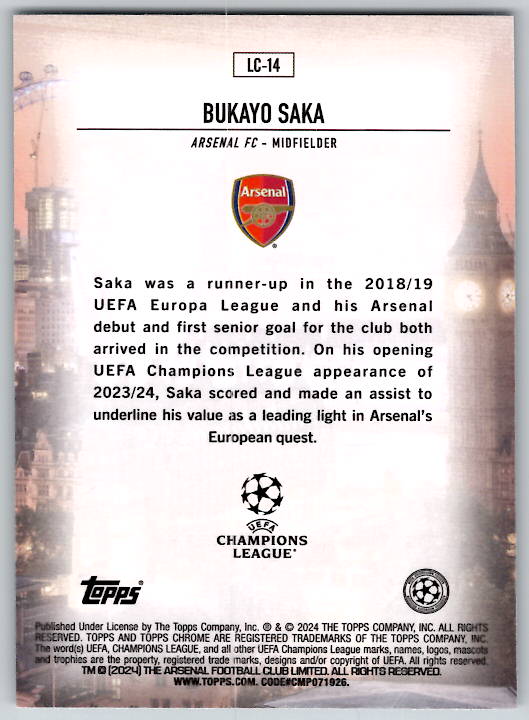 Bukayo Saka