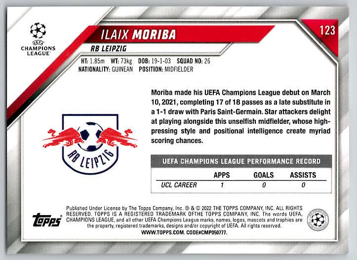 Iliax Moriba