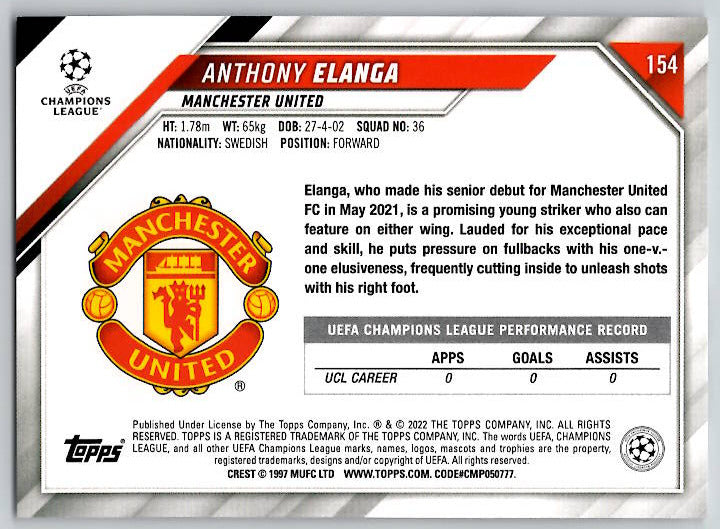 Anthony Elanga