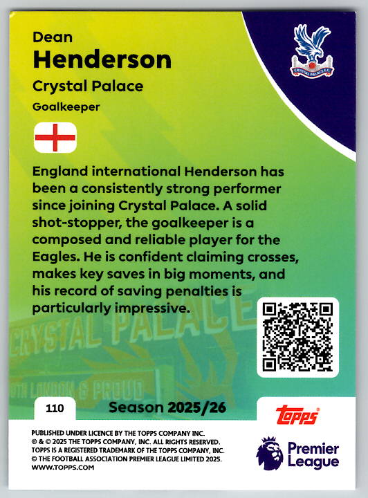 Dean Henderson