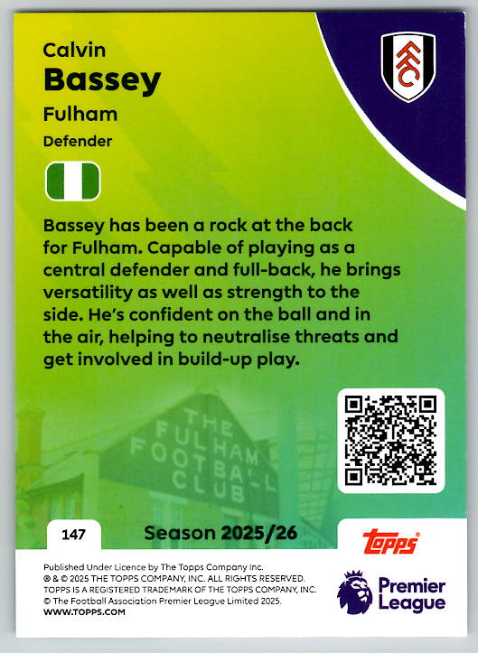 Calvin Bassey
