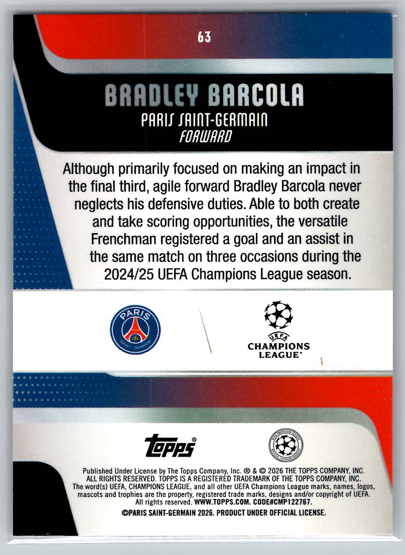 Bradley Barcola