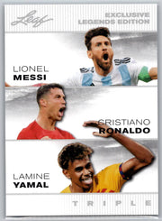 Lionel Messi, Cristiano Ronaldo, Lamine Yamal