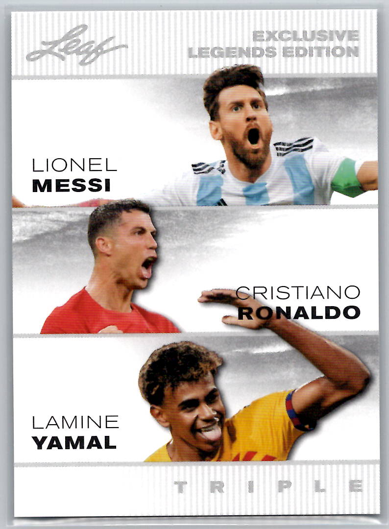 Lionel Messi, Cristiano Ronaldo, Lamine Yamal