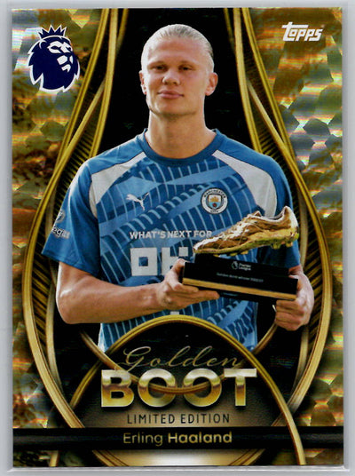 Erling Haaland /Insert Golden Boot 2025-26 Topps Premier League Manchester City Premier League