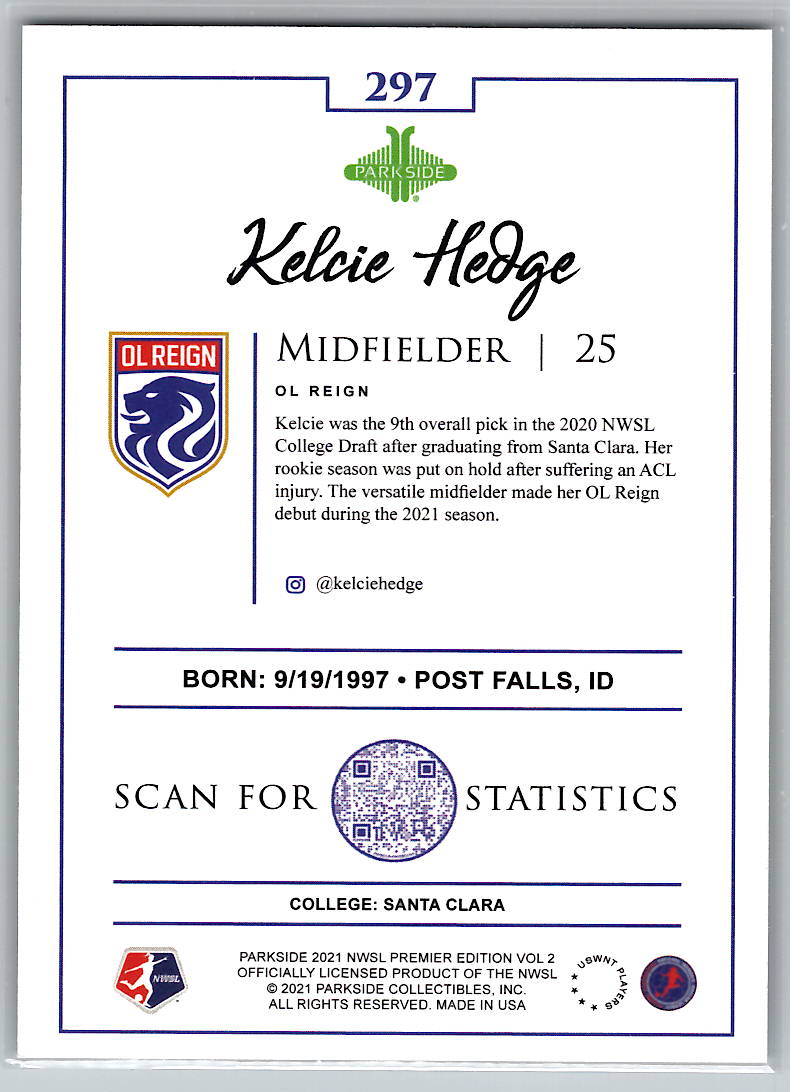 Kelcie Hedge