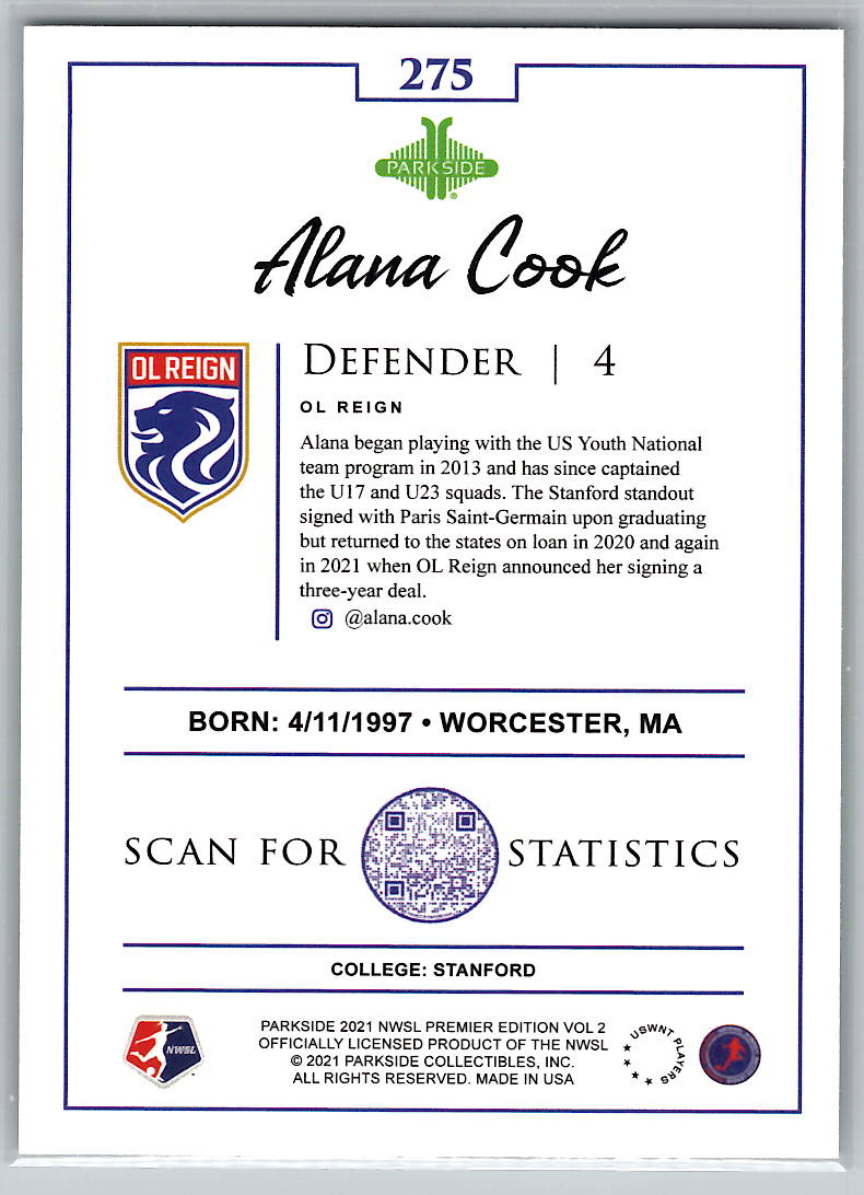 Alana Cook