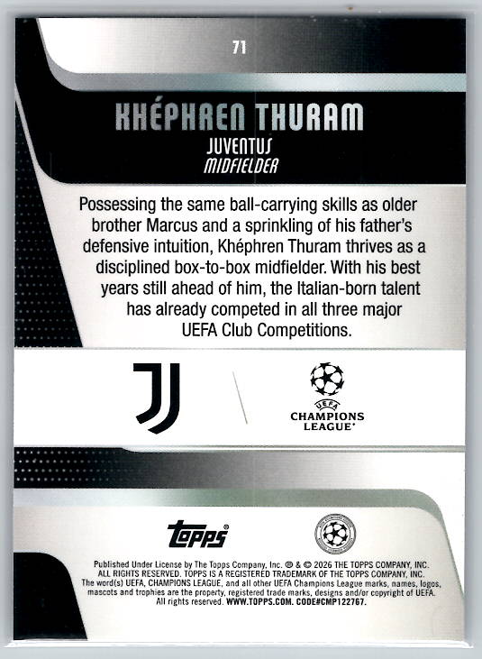 Khéphren Thuram