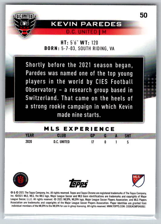 Kevin Paredes