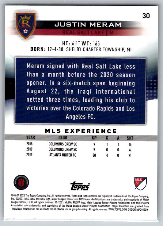 Justin Meram
