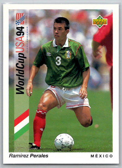Ramírez Perales /Insert 1994 Upper Deck World Cup USA94 Mexiko FIFA Weltmeisterschaft 1994